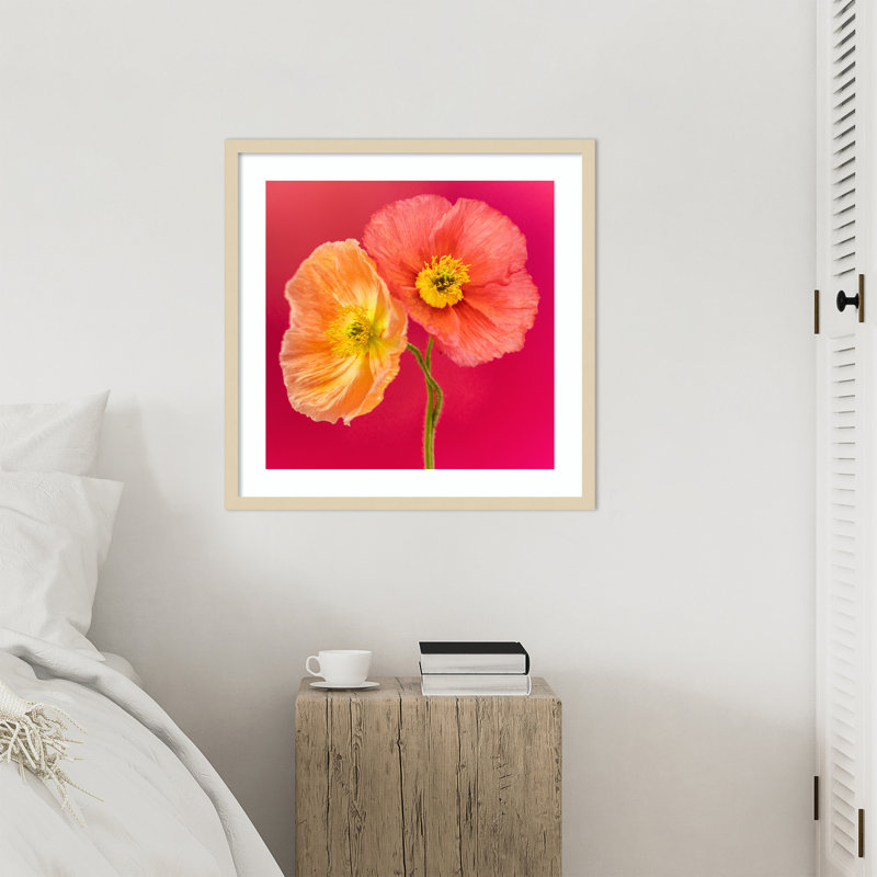 «Luxuriously Lucent» par Cheryl Eagers, reproduction d'art encadrée sur bois, H 25 po x l 25 po