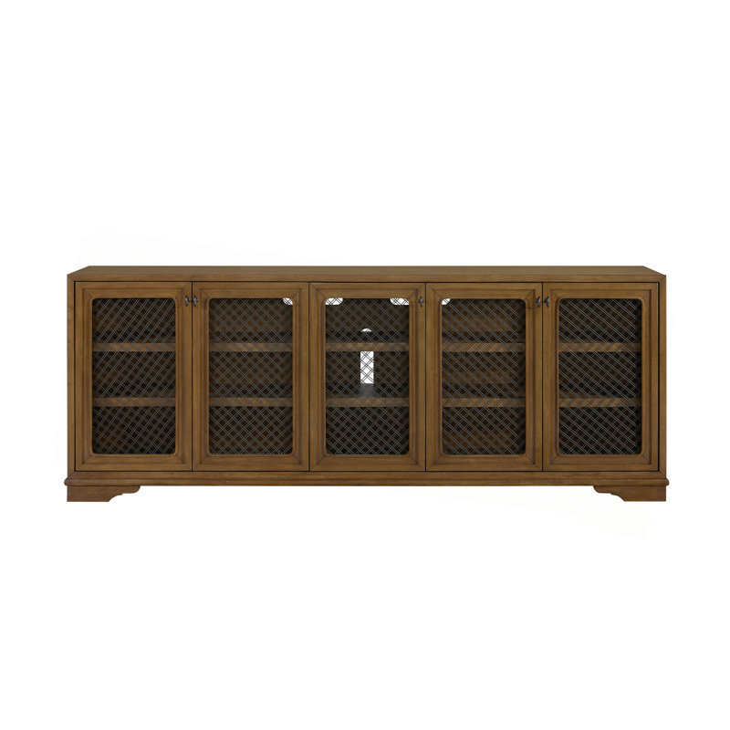 84" Console - Almond