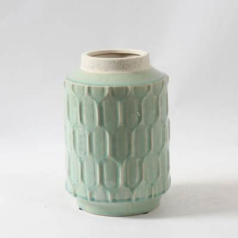 Vase de table en céramique 10,63 po Crosstown