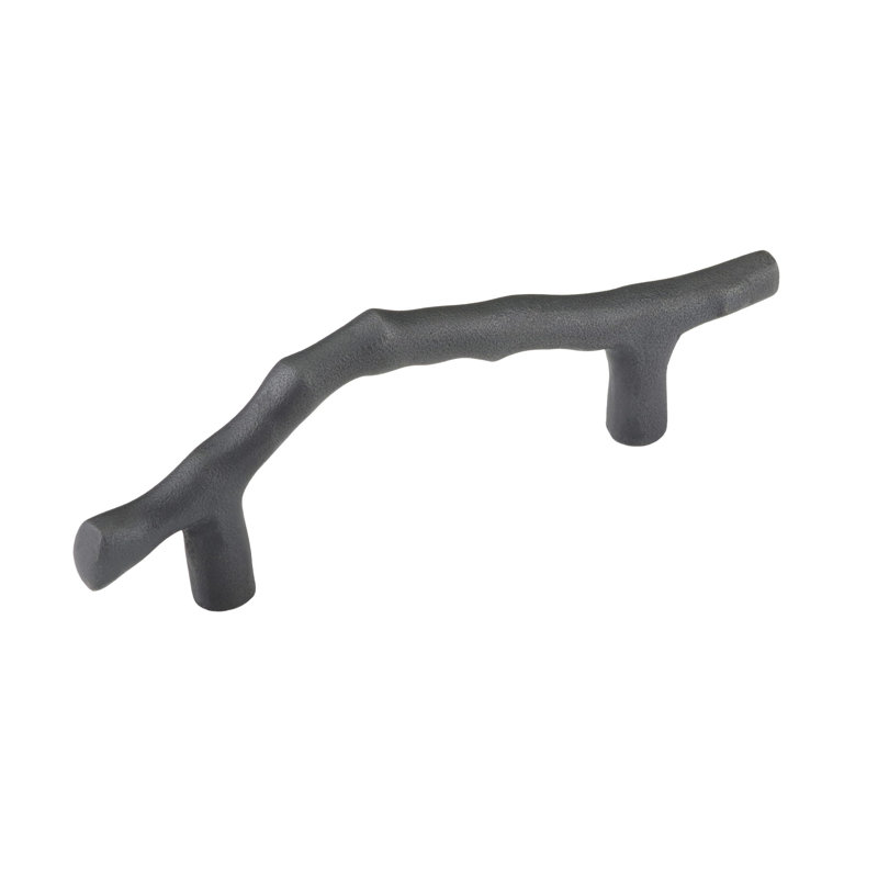 Poignée barre 3 po en bronze traditionnel, Bronze foncé