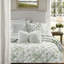 Ensembles de literie en microfibre douce, grand chalet à motif floral vert