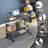 Mayann Aluminum Computer Desk-616078641-616078654