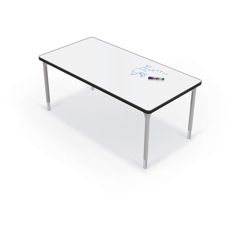 Table d'activité en acier Hierarchie, Platine