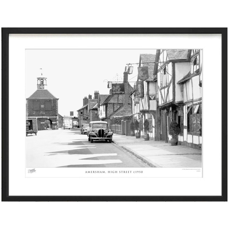 Amersham, High Street C1950 by Francis Frith - Single Picture Frame Print, 45cm H x 60cm W x 2.3cm D