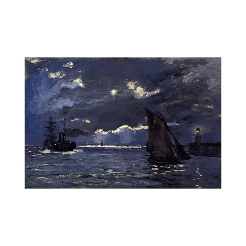 Reproduction d'art sur toile tendue, H 8 po x l 12 po x P 0,75 po