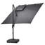 Anndee 3m Square Cantilever Parasol with LED Light-1836913116