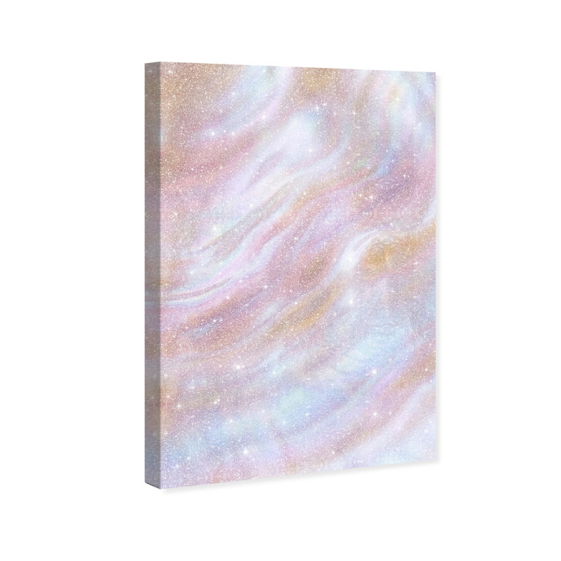 Iridescent Wave II Print by Oliver Gal, 15"H x 10"W, Gallery Wrapped