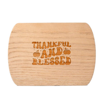 Planche à découper «Thankful and Blessed»
