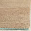 Tapis de couleur unie en jute / coton tissé à la main Doleman-22809358