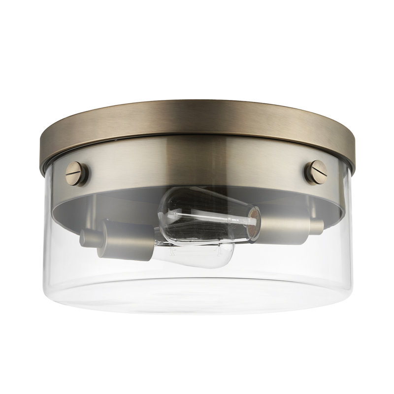 Hubert Glass Flush Mount