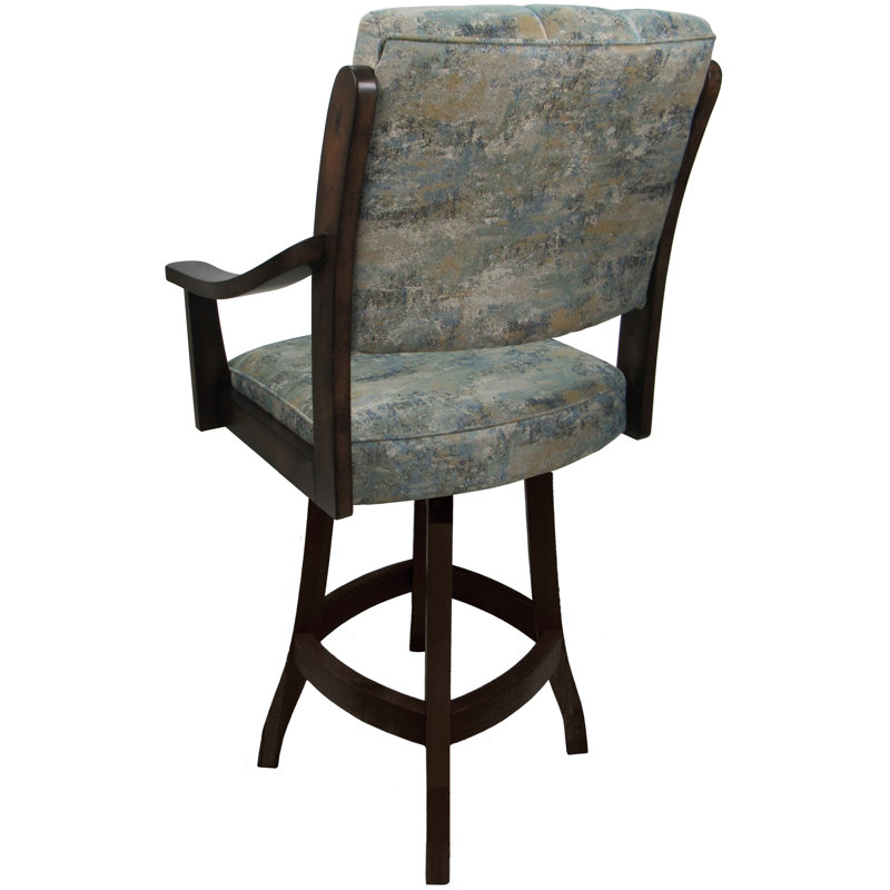 Tabouret de comptoir pivotant 26 po Castro, Brun