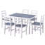 Metoyer Pine Solid Wood Dining Set-301102714-301102715