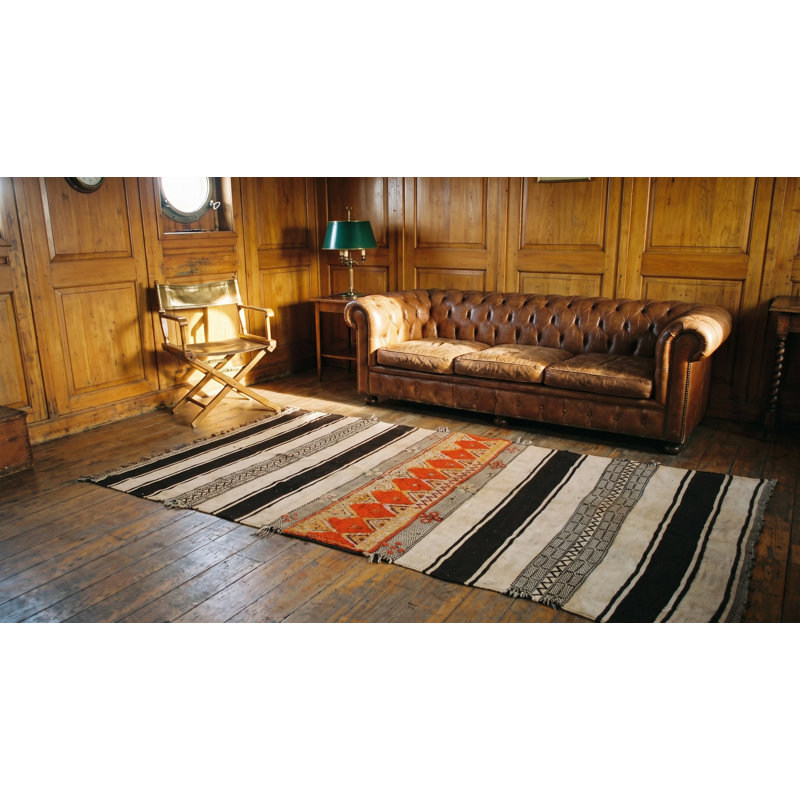 Flatweave Wool Area Rug