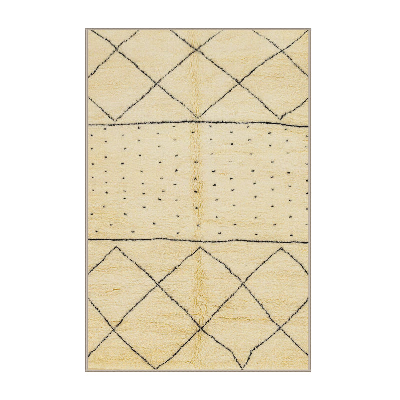 Abstract Indoor Rug, Rectangle 5' x 7'
