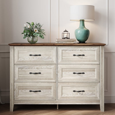 Commode double 6 tiroirs Mize