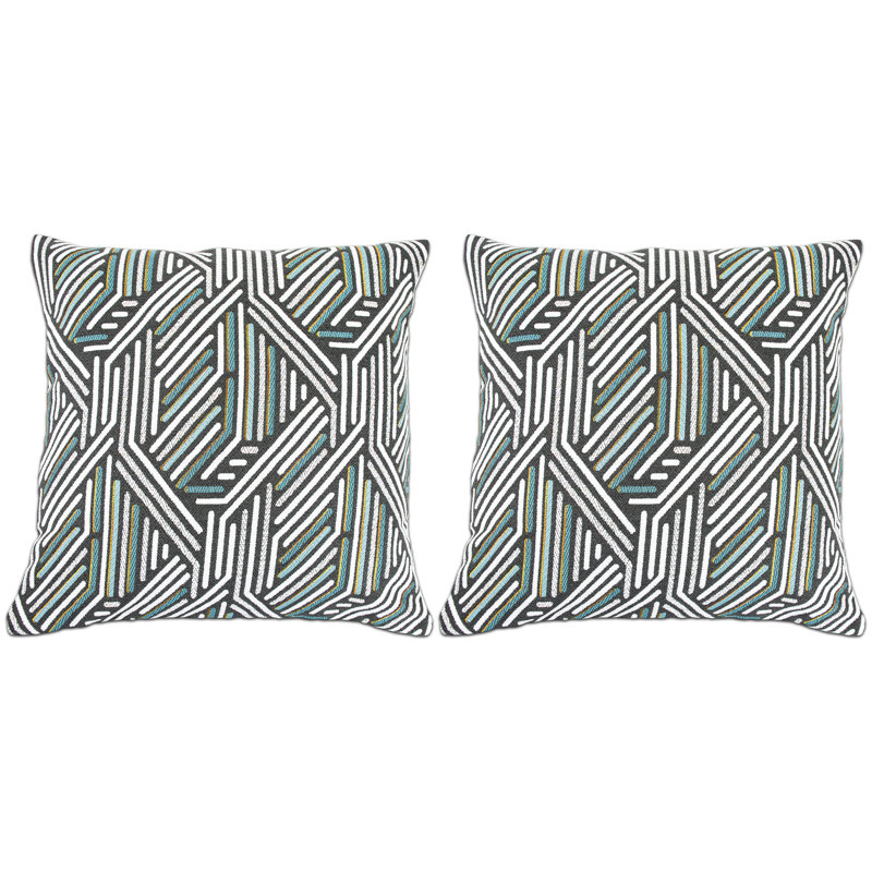Ensemble de 2 taies d'oreiller décoratives Weave