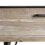 Rancourt Solid Wood Top Metal Base Writing Desk