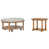2 Pieces: Coffee Table, End Table is out of stock selected