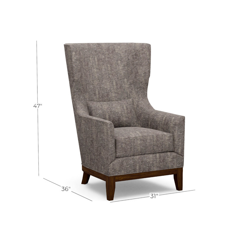 Cidney Armchair, Walnut, 9637-86