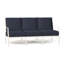 Canapé en aluminium Monaco - gris ardoise-70040633-70040645-70040642
