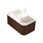 Meuble-lavabo mural 36 po avec lavabo en céramique et beaucoup de rangement-1242341139