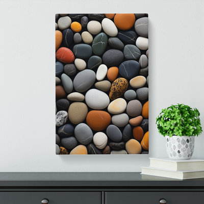 Pebbles Modern - Wrapped Canvas