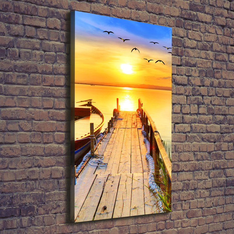 Lake - Wrapped Canvas Print