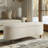 Boucle Flip Top Storage Bench-972485252