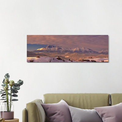 The Tatra Mountains by Krzysztof Mierzejewski - Wrapped Canvas Panoramic Print