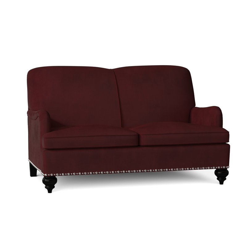 Causeuse 60" Parkdale, Bleu Mcgivern / jaune