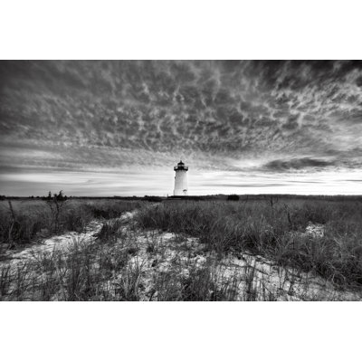 Lighthouse on Coast 1 Piece Wrapped Canvas Wall Art