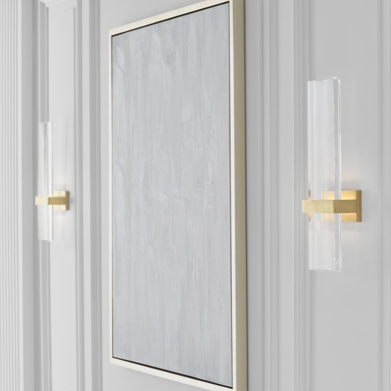 Flyta 1 - Light LED Flush Mounted Sconce, Clear