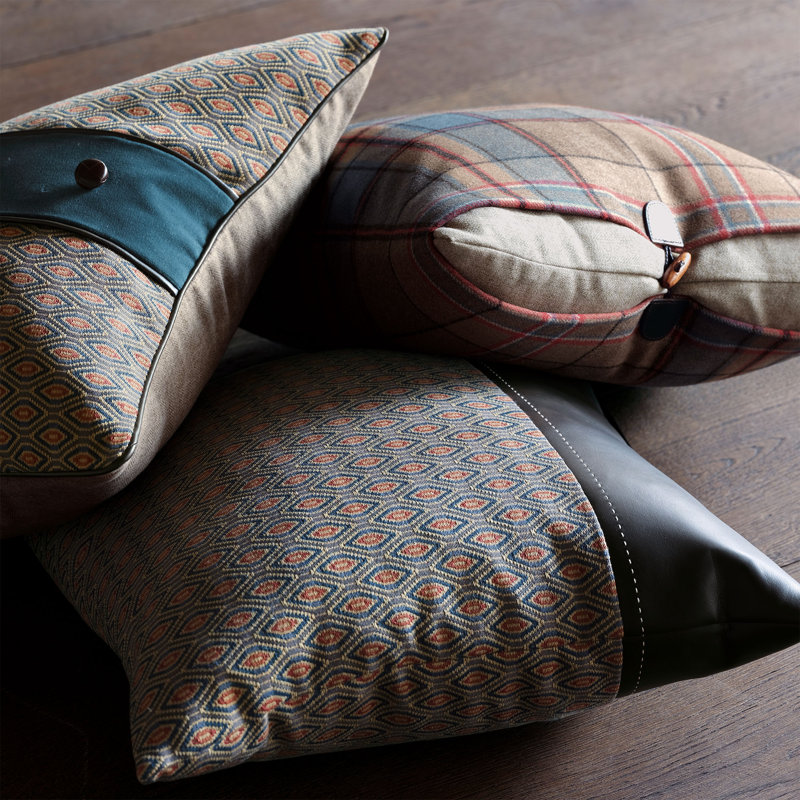 Rudy Square Pillow Cover & Insert