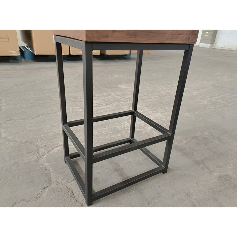 Tabouret de comptoir Parker brun / noir