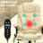 High Back Vibration Massage Office Chair with 6 Vibration Points, Heated Reclining PU Leather Computer Chair with Armrest and Remote-175341094