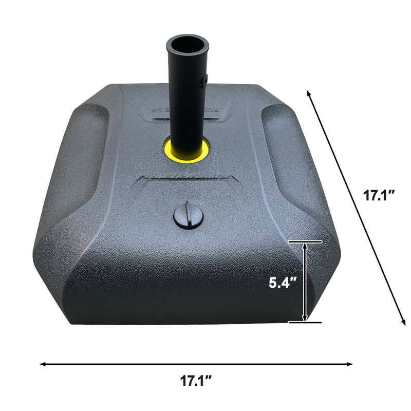 Base de parasol autoportante en plastique Deysha