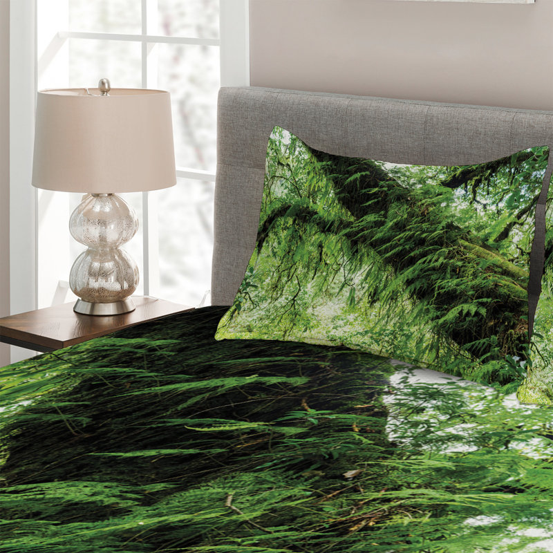 Forest Polyester Coverlet