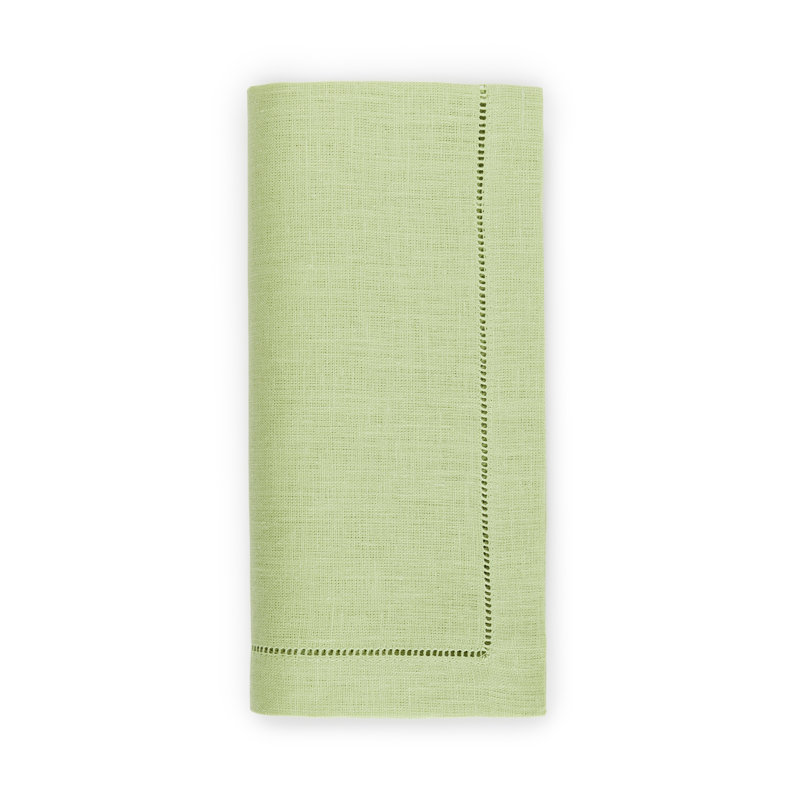 Festival Linen Rectangle Napkins, Kiwi