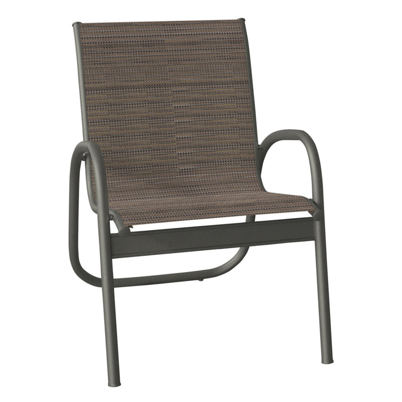 Fauteuil de patio Gardenella, Graphite texturé, Cali