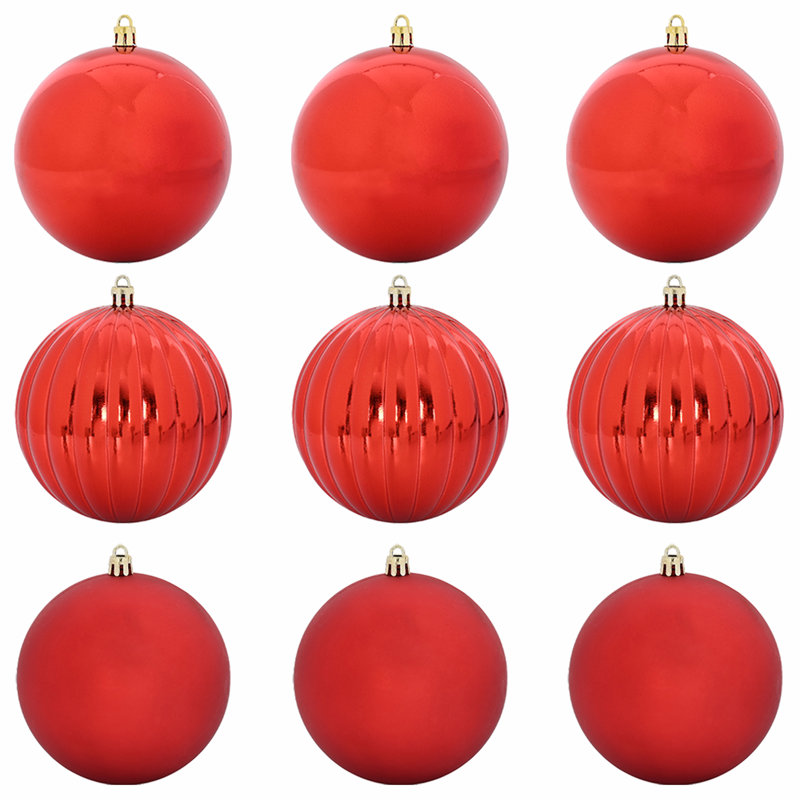 vidaXL Christmas Bauble XL, Red