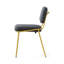 Sixty Upholstered Dining Chair with Metal Frame-1508666411-1508666409