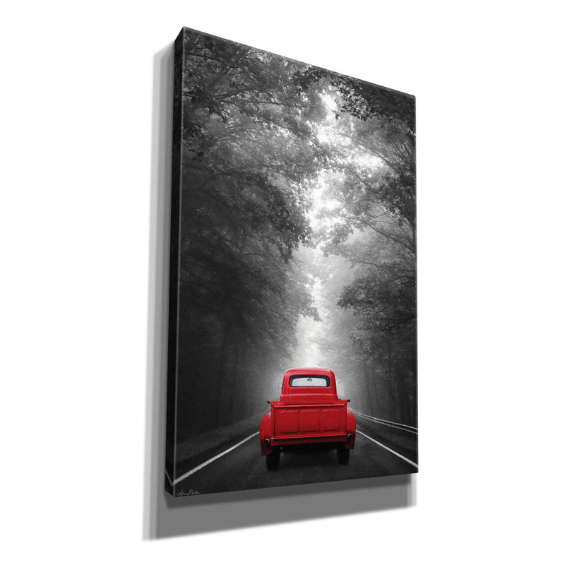 «Just Drive On Canvas» par Lori Deiter, H 40 po x l 26 po x P 1,5 po