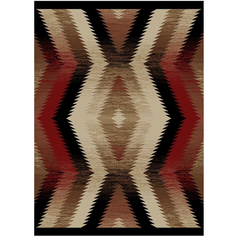 Tapis Hearthside, Rectangle 5 pi 3 po x 7 pi 3 po