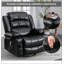 Fauteuil inclinable, inclinable et pivotant avec massage et vibration-1317839081