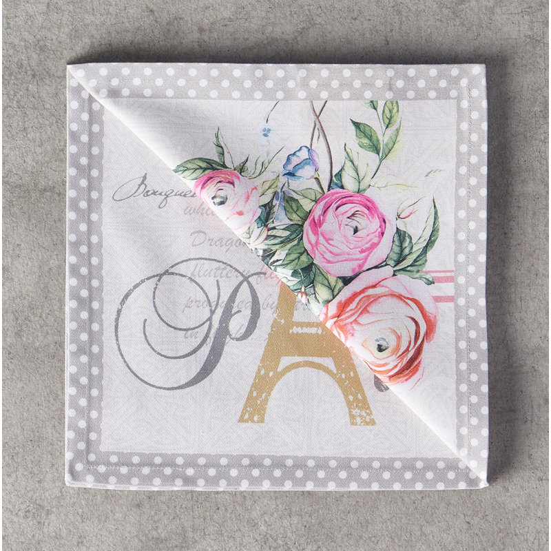 Serviette 100% coton Maison d'Hermine Champ De Mars - 20 po x 20 po