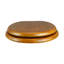 Siège de toilette rond en bois franc