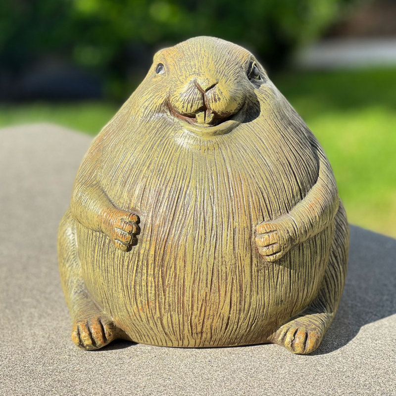 Telauges Animals UV Resistant Stone Garden Statue