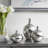 Ansen Mirrored Ceramic Decorative Vases 3-piece set-44651144