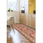One-of-a-Kind 2'9" X 10'9" New Age Runner Wool Area Rug in Red
