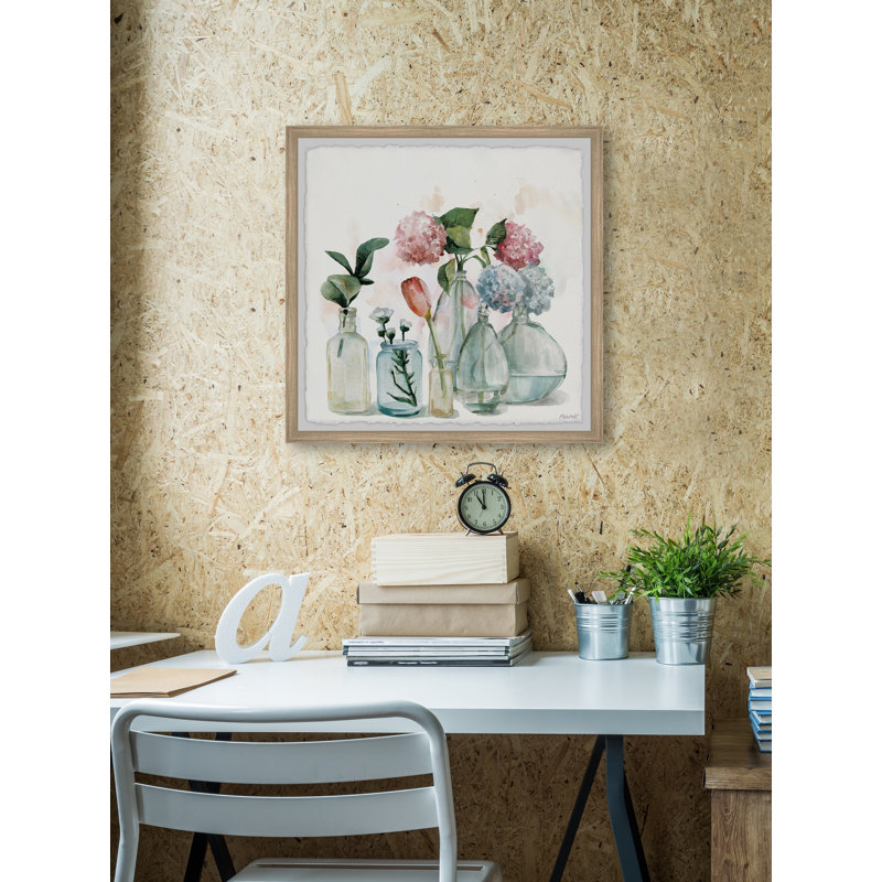 Bottled Up - Single Picture Frame Painting, 51 cm H x 51 cm W